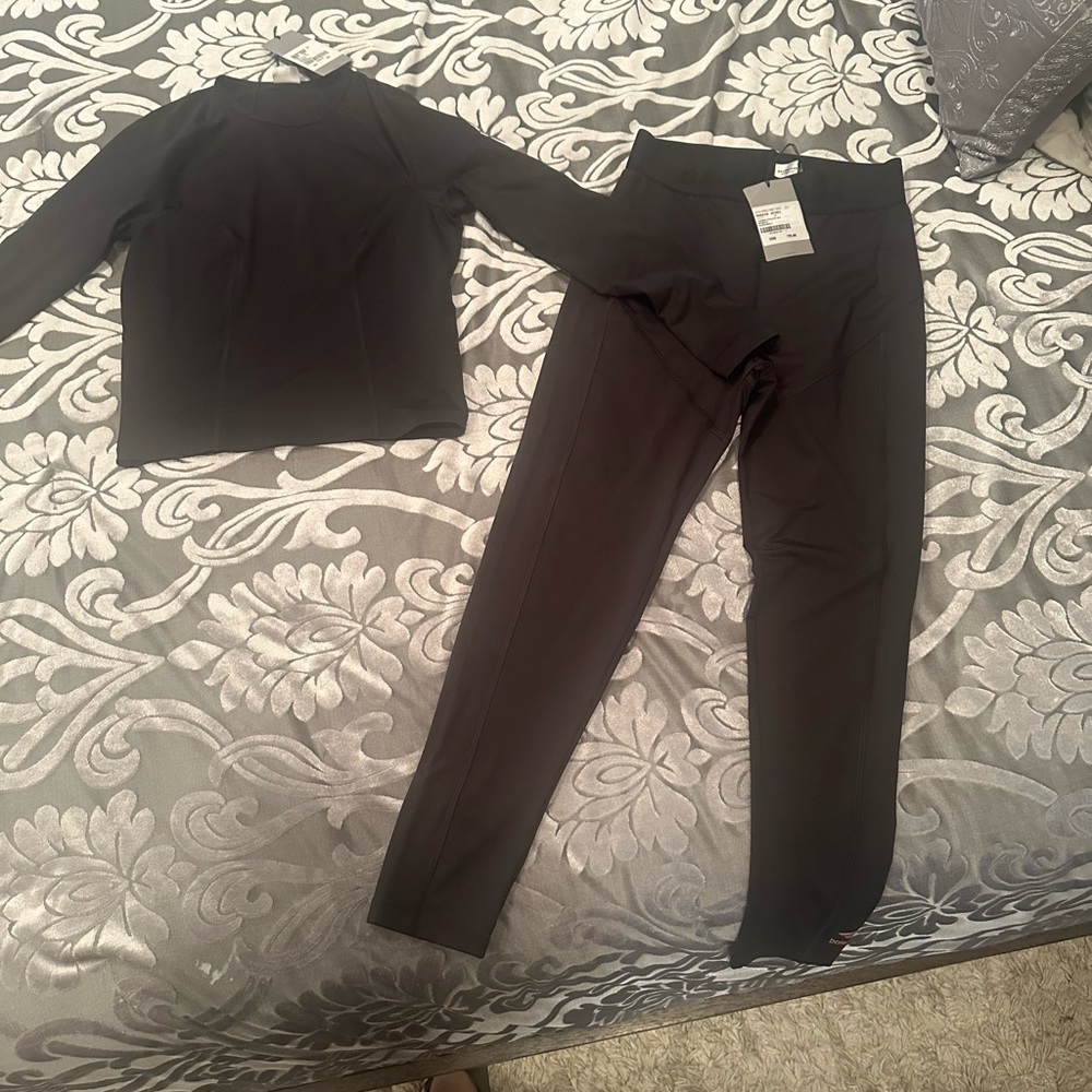 Balenciaga Black Leggings Pants & Jumpsuits